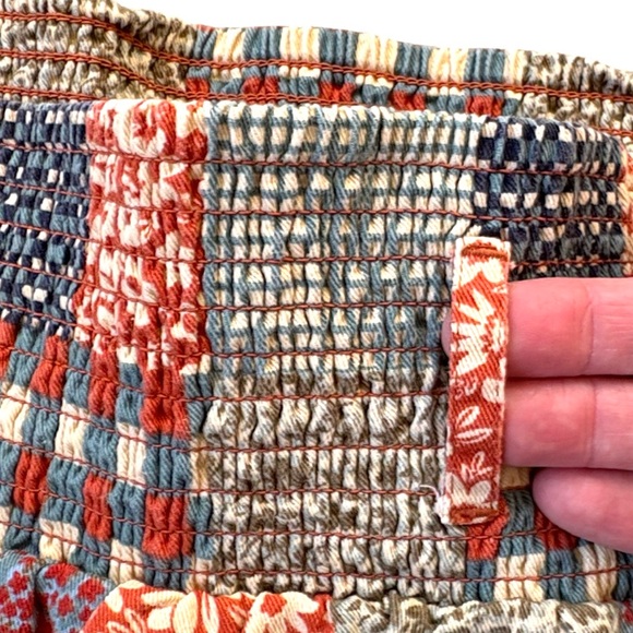 Lucy & Yak Patchwork Pull-On Shorts Size 2X - Picture 3 of 7